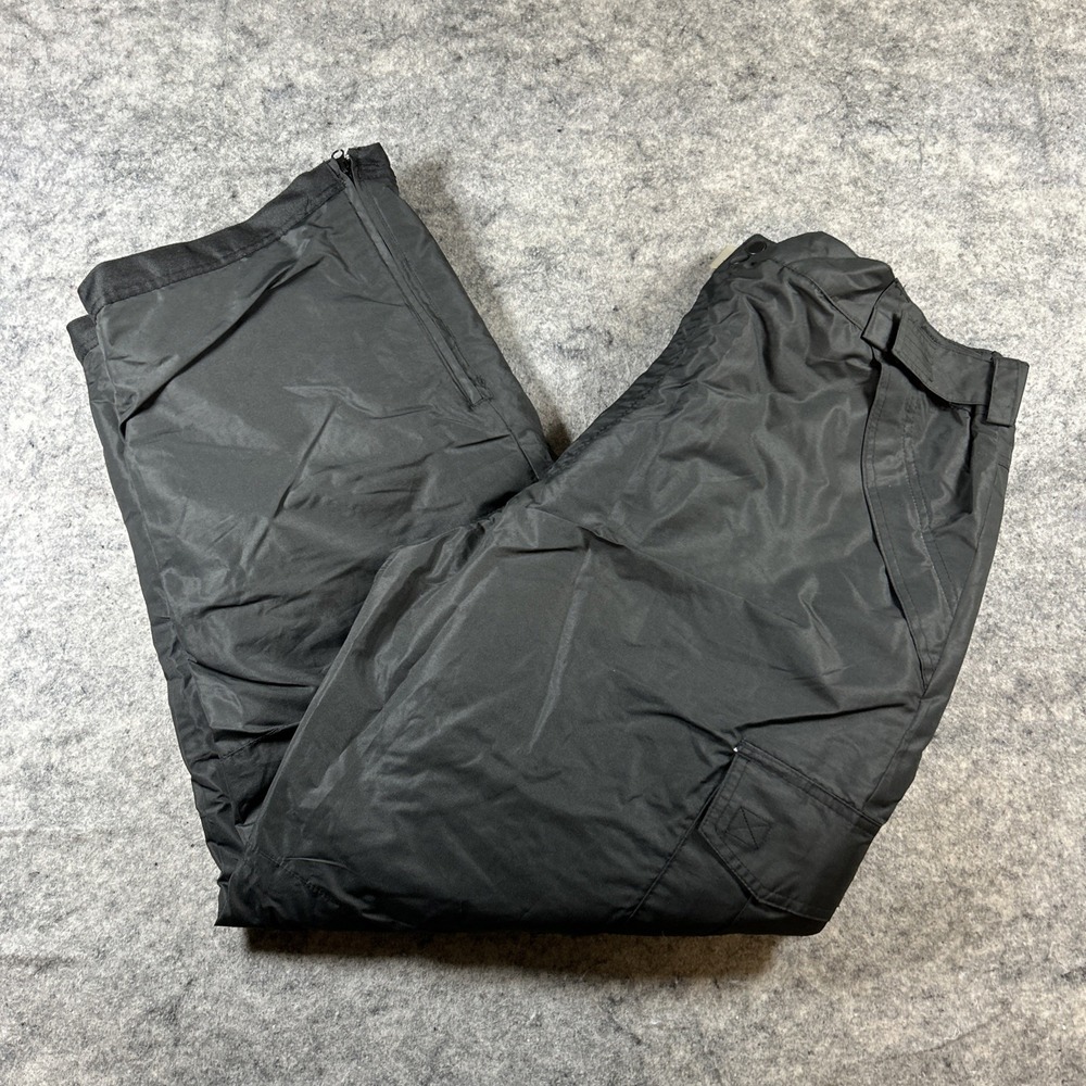 Pulse Snow Pants Men's 3XL Black Snowboarding Ski Double Layered Water Resistant